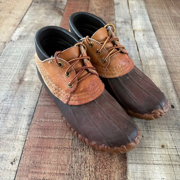 Vintage LL Bean Maine Hunting Shoe Size 6 Mens Duck Boots Waterproof - Picture 11 of 11